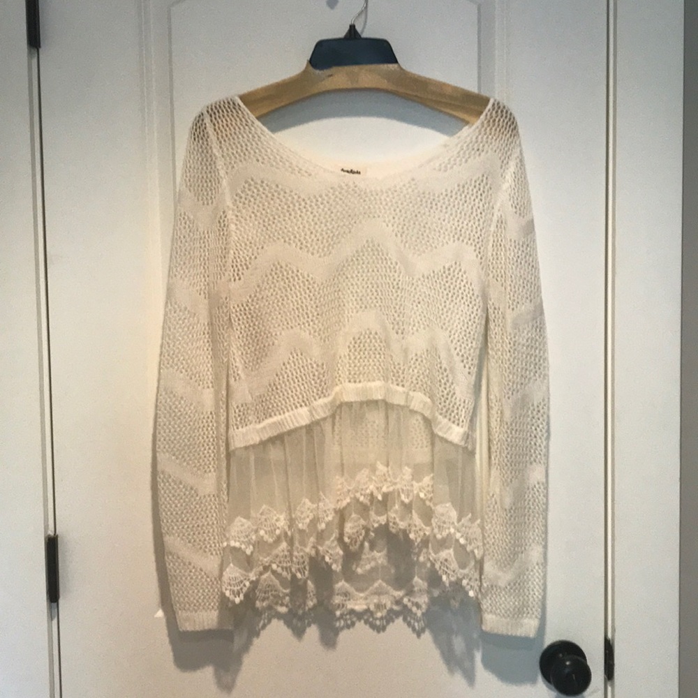 Crotchet see threw top perfect for summer!